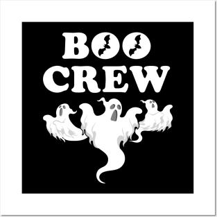 Boo Crew Family Matching Halloween Posters and Art